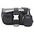 Prada Schultertasche aus schwarzem Nylon und Leder
