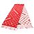 Louis Vuitton Supreme Monogram Schal Rot Beige
