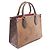 Louis Vuitton OnTheGo PM 2-Wege Handtasche Braun Beige - Ansicht 2
