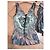Completo Top e Gonna in Seta Roberto Cavalli Marrone Multicolore - vista 2