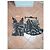 Completo Top e Gonna in Seta Roberto Cavalli Marrone Multicolore - vista 4
