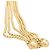 Bracciale Cartier, "Draperie", oro giallo, 6 file. - vista 3