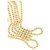 Bracciale Cartier, "Draperie", oro giallo, 6 file. - vista 4