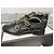 Gucci Mocassini in pelle nera con doppia fibbia e borchie Nero - vista 3