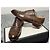 Gucci Scarpe Oxford in pelle marrone borchiate - vista 6
