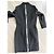 Thierry Mugler Mugler Abrigo de Lana Negro con Detalles Plateados - vista 13