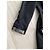 Thierry Mugler Mugler Abrigo de Lana Negro con Detalles Plateados - vista 4