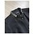 Thierry Mugler Mugler Abrigo de Lana Negro con Detalles Plateados - vista 5