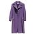 Abrigo Christian Dior Lana Lavanda John Galliano 2009 Púrpura