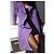 Abrigo Christian Dior Lana Lavanda John Galliano 2009 Púrpura - vista 8