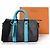 Louis Vuitton Keepall XS Couro Monogram Galaxy Azul Cinza