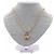 Autre Marque Collar Talismán "The Fortune" Dorado