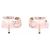 Burberry Sandali alti Mews Check Rosa - vista 8