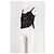Autre Marque Top reto preto SHINTA - vista 4