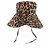 Autre Marque Sombrero con estampado animal Castaño - vista 3