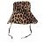 Autre Marque Sombrero con estampado animal Castaño - vista 4
