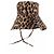 Autre Marque Sombrero con estampado animal Castaño - vista 5