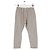Autre Marque Pantalones rectos beige de algodón BASSIKE - vista 4