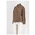 Autre Marque THE FRANKIE SHOP Camisa de algodón marrón Castaño - vista 4