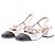 Décolleté SéZane Babies Paula in pelle nera Nero