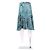 Falda Just Cavalli turquesa de poliéster Talla 44 - vista 2