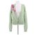 Autre Marque FANCI CLUB Cardigan aus Wolle grün