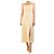 Autre Marque Ärmelloses Strick-Midikleid in Creme - Größe XL Roh