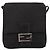 FENDI Zucchino Canvas Mamma Baguette Shoulder Bag Black 8BT075 - vista 13