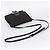 FENDI Zucchino Canvas Mamma Baguette Shoulder Bag Black 8BT075 - vista 7