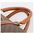 Céline CELINE Macadam Canvas Hand Bag PVC Leather Brown Gold - vista 8