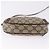 GUCCI GG Supreme Web Sherry Line Bag PVC Beige Gold 156 02 066 - vista 5