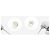 Chanel Pendientes colgantes Silver Coco Mark C25B Plata - vista 4