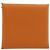 Hermès HERMES Bastia Terre Batue Münzbeutel Leder Orange Silber - Ansicht 2