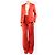 Max Mara Completo due pezzi in lino rosso - size UK 8 - vista 4
