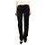Ralph Lauren Pantalones con paneles de satén negro - size UK 12
