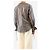 See by Chloé Grau gestreifte Bluse mit V-Ausschnitt - size UK 10 - Ansicht 2
