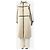 Autre Marque Ticora Shearling-Mantel in Creme - Größe UK 12 Roh - Ansicht 2