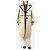 Autre Marque Ticora Shearling-Mantel in Creme - Größe UK 12 Roh - Ansicht 4