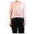 Autre Marque Pull en cachemire rose - taille M - vue 3