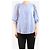 Autre Marque Blusa a rayas azul y blanca - size UK 12 - vista 3