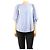 Autre Marque Blusa a rayas azul y blanca - size UK 12