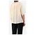 Chloé Kurzärmelige Bluse aus Seidencrepe in Creme - size UK 14 Roh - Ansicht 2