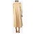 Masscob Hemdkleid aus schwerem Leinen in Neutral - size UK 10 - Ansicht 2