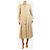 Masscob Hemdkleid aus schwerem Leinen in Neutral - size UK 10 - Ansicht 3