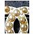 Chanel Broche de pérolas Silver Coco Mark 03A Prata - vista 5