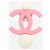 Chanel Broche de solapa Pink Coco Mark 04C Rosa
