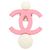 Chanel Broche de alfinete Pink Coco Mark 04C Rosa
