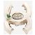 Chanel Boucles d'oreilles Silver Coco Mark A17K strass Argenté - vue 5