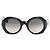 Roger Vivier Óculos de sol redondos oversized pretos