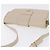 Autre Marque SAINT LAURENT Shoulder Bag Leather White Gold - vista 9